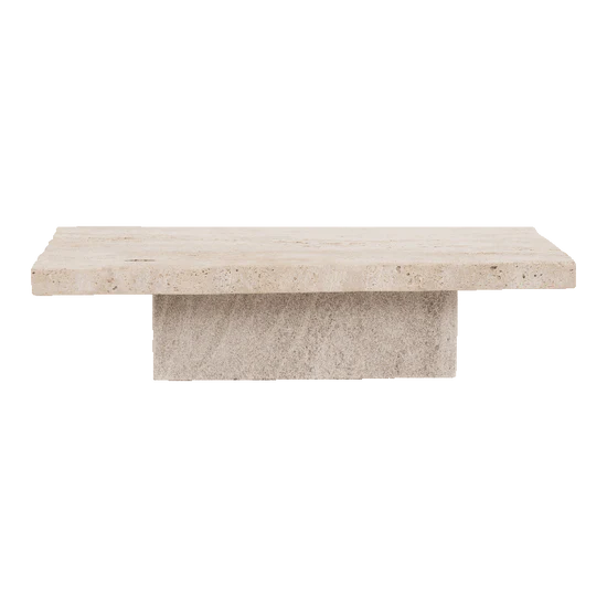 Table Basse - Travertino 