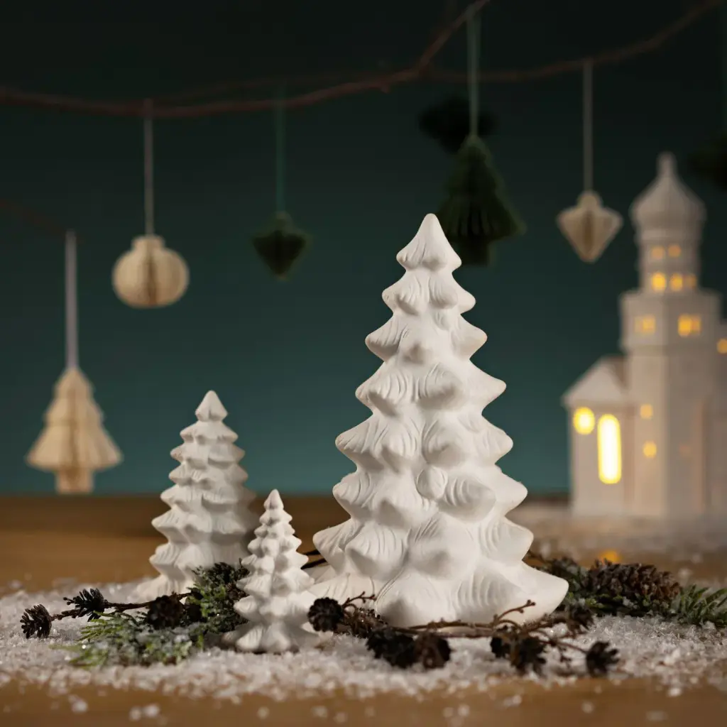 Sapin en Porcelaine - Whity