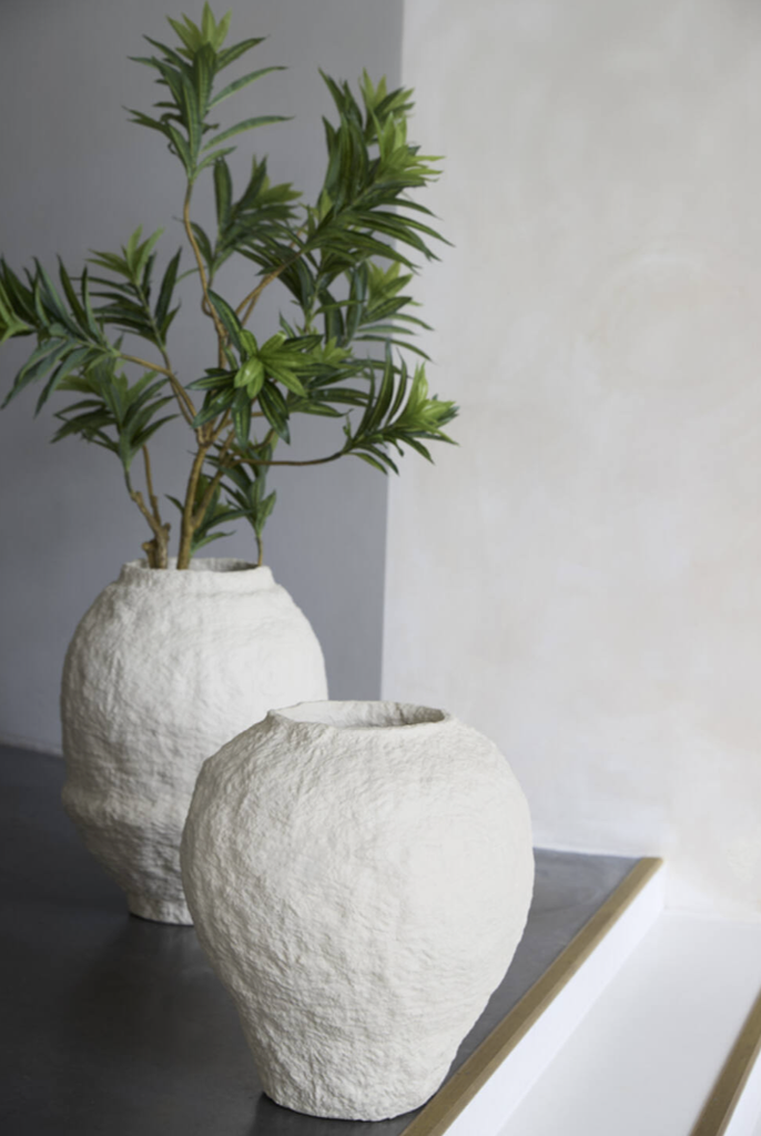 Vase Blanc - Leano 