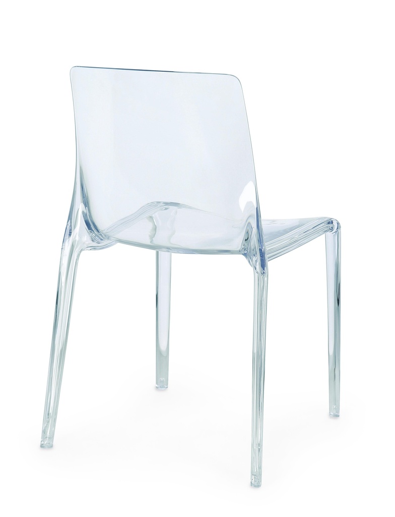 Chaise Adèle - Transparente