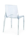 Chaise Adèle - Transparente