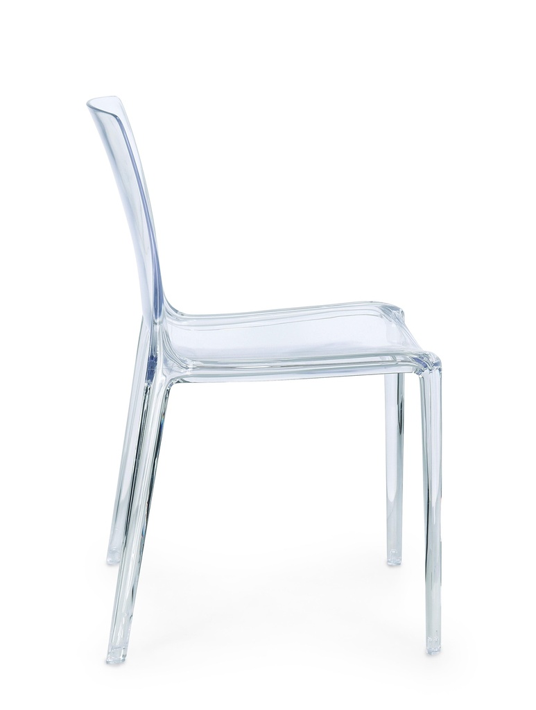 Chaise Adèle - Transparente