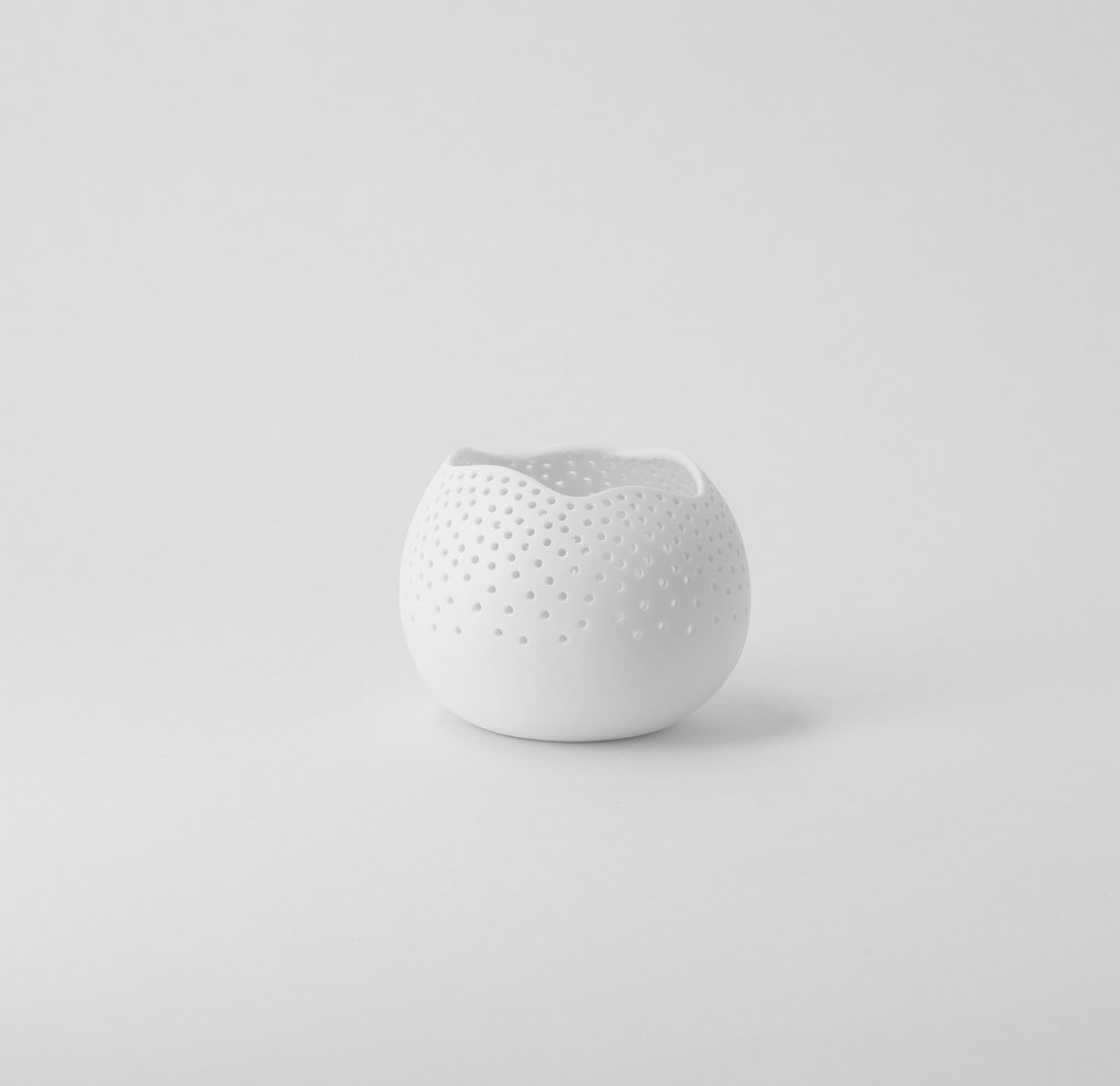 Photophore en Porcelaine - Boule