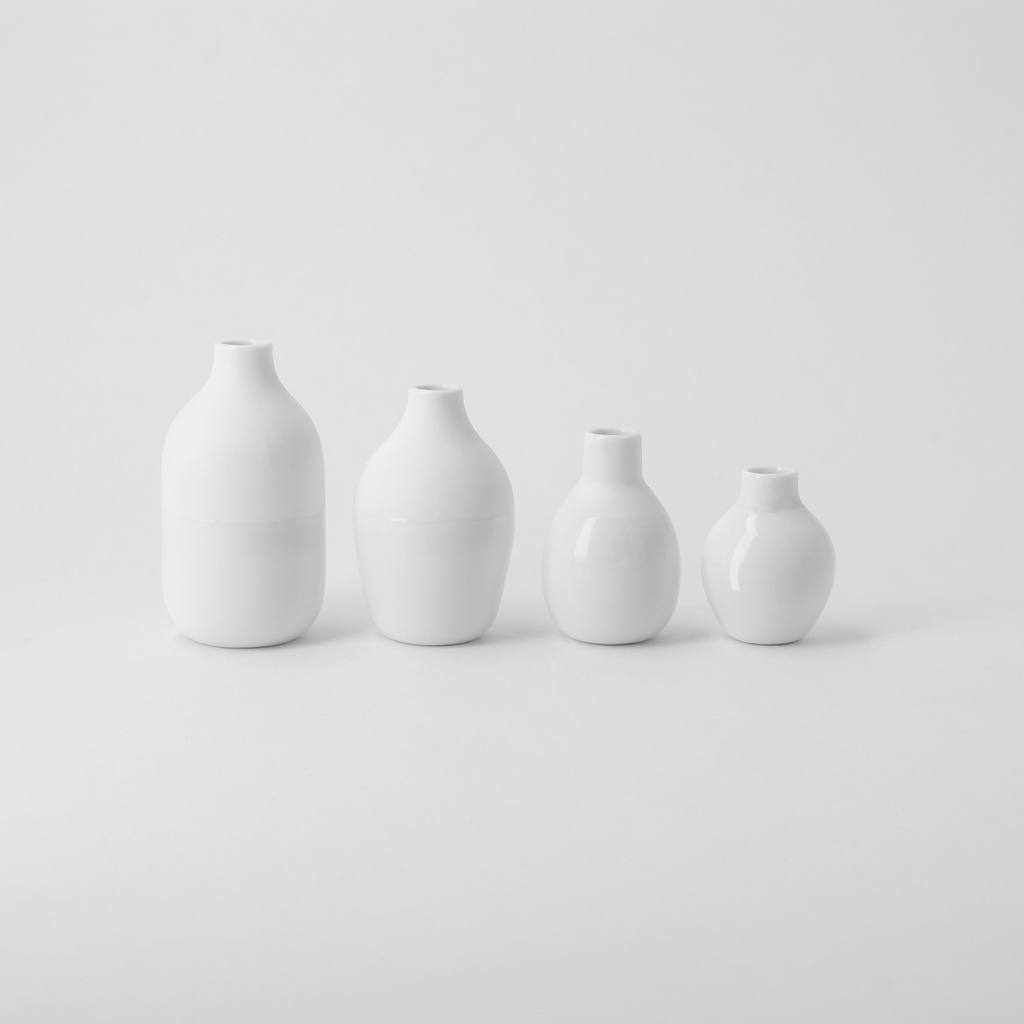 Mini Vase en Porcelaine - 4 pièces