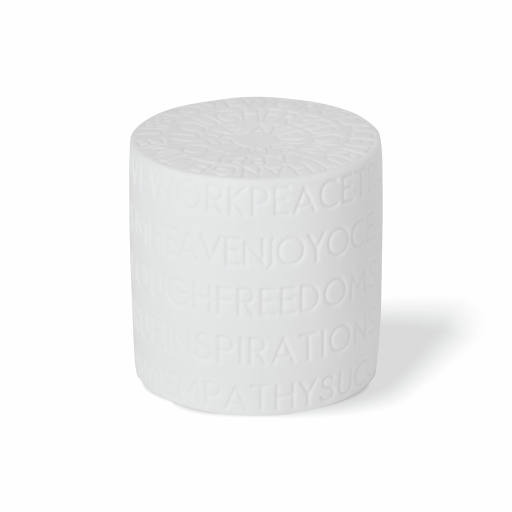 Cube en Porcelaine LED - Time to Start 