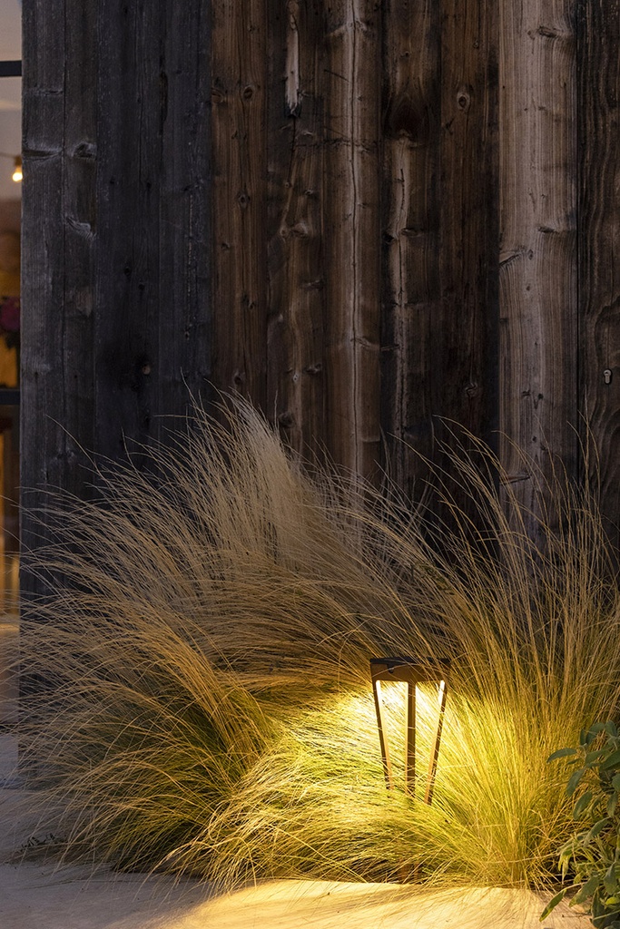 Torche Tinka 52 cm ajouré CORTEN