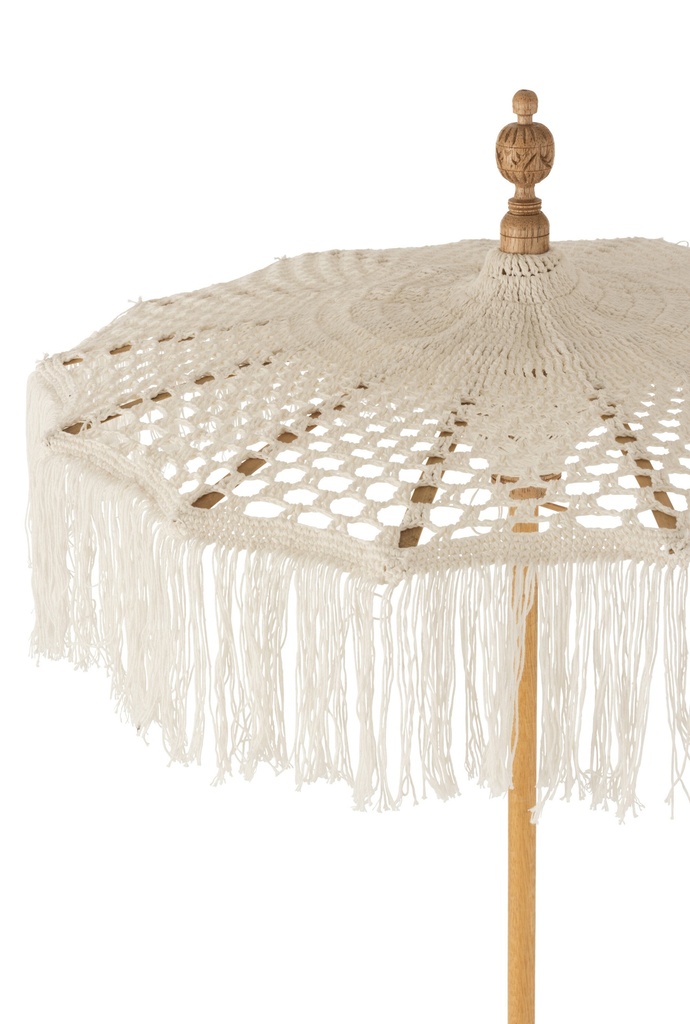 Mini Parasol Décoratif - Macramé