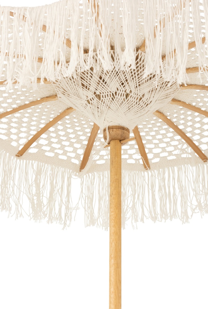 Mini Parasol Décoratif - Macramé