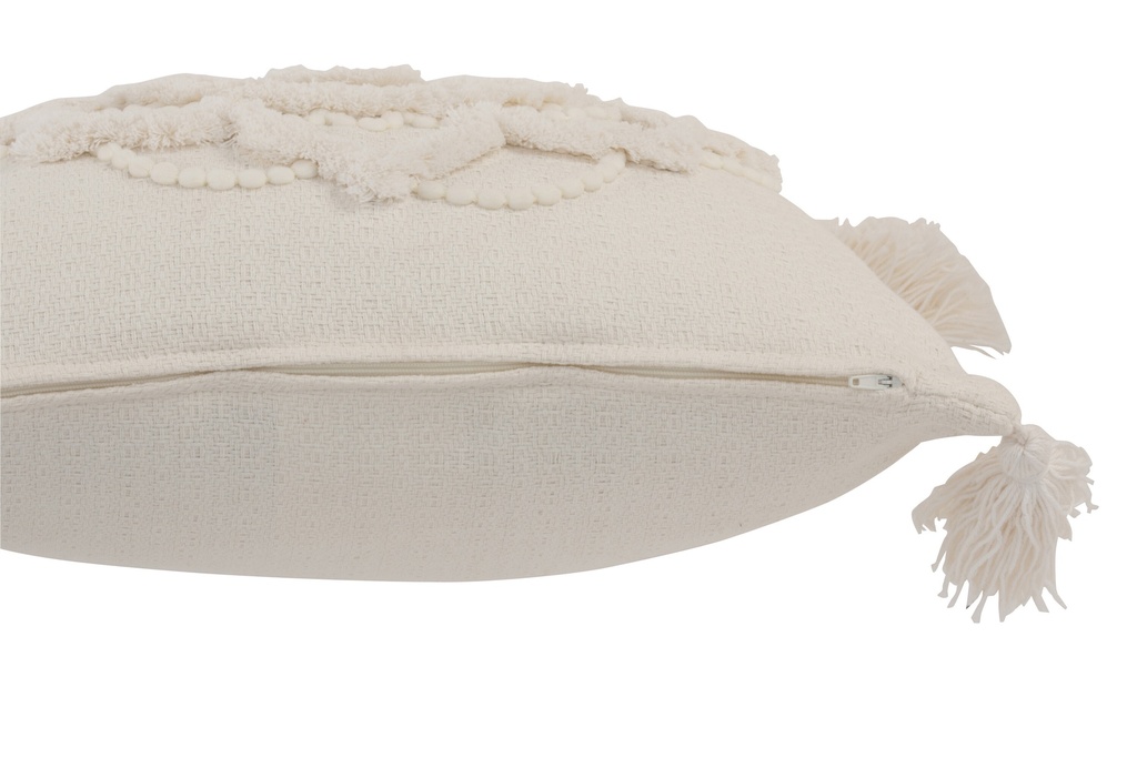 Coussin Fleur et Floches 