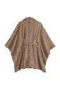 BYPIAS - Poncho-Manteau Bernardine (caramel)