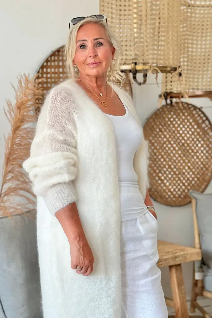 BYPIAS - Cardigan Forever (off white)