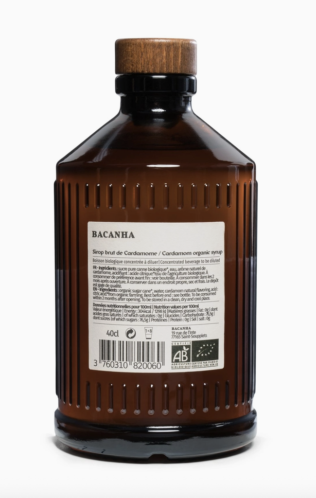Sirop Bio Cardamome