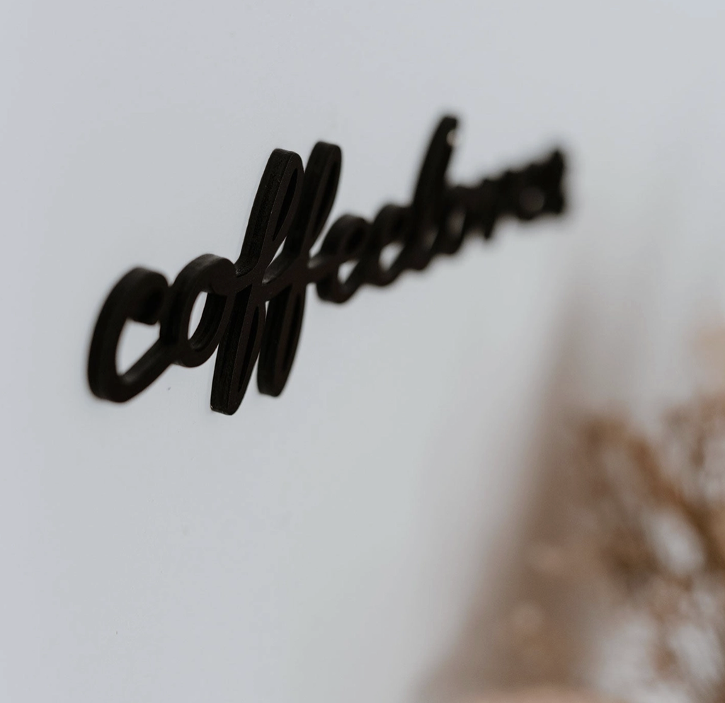 Lettre en Bois - Coffeelover