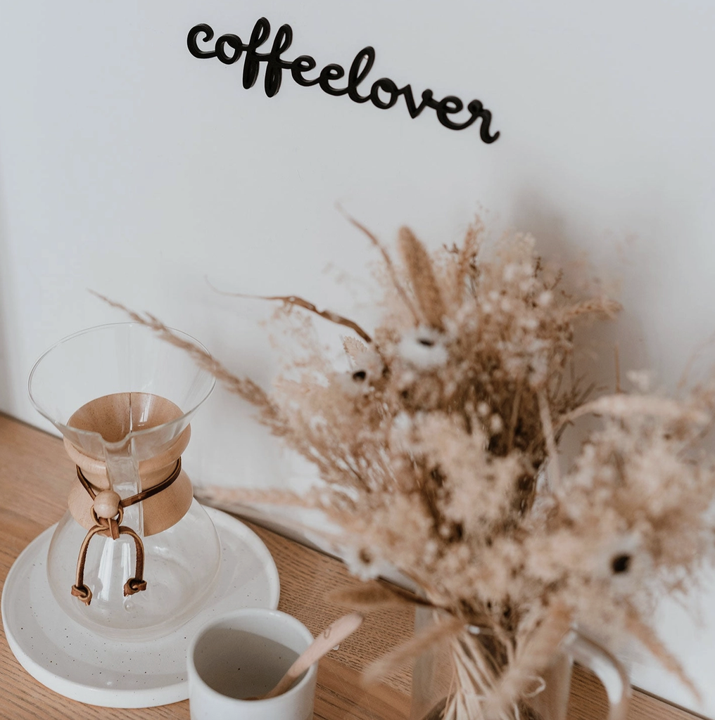 Lettre en Bois - Coffeelover