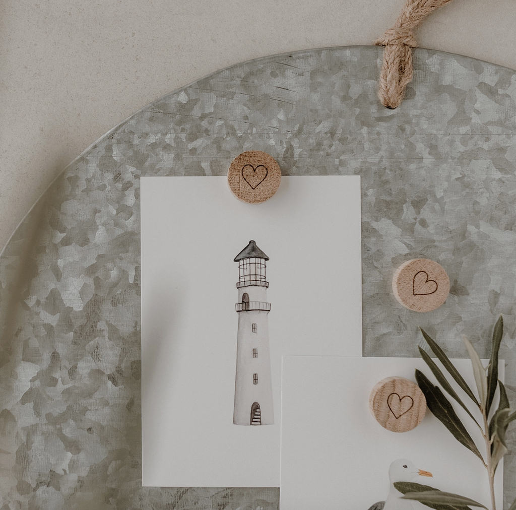 Aimants - Coeur (3pcs)