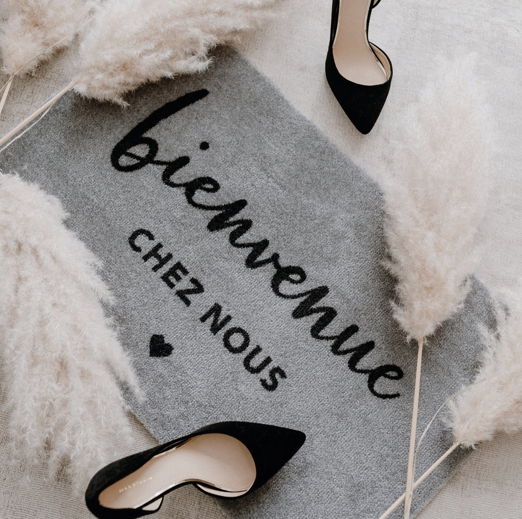 Paillasson Bienvenu - Gris