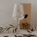 Verre à Vin Rouge - Coeur