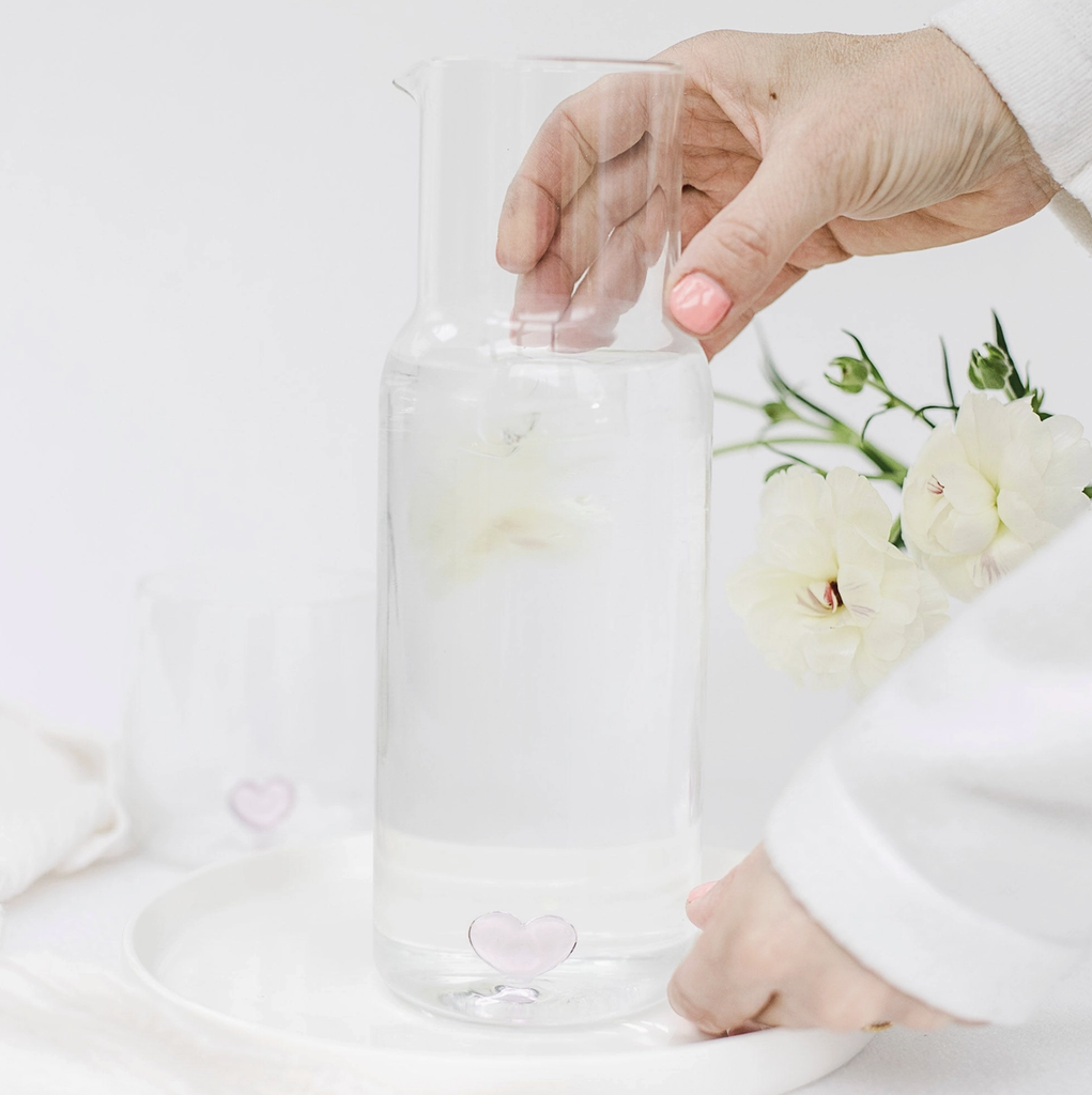 Carafe à Eau - Coeur