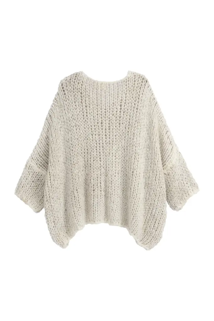 BYPIAS - Pull Boho Romance (beige)