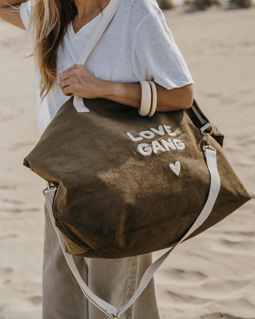 Cabas Velour - Love Gang