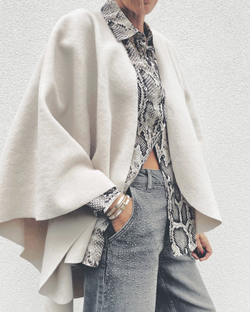 MANIDOU - Poncho - Panna