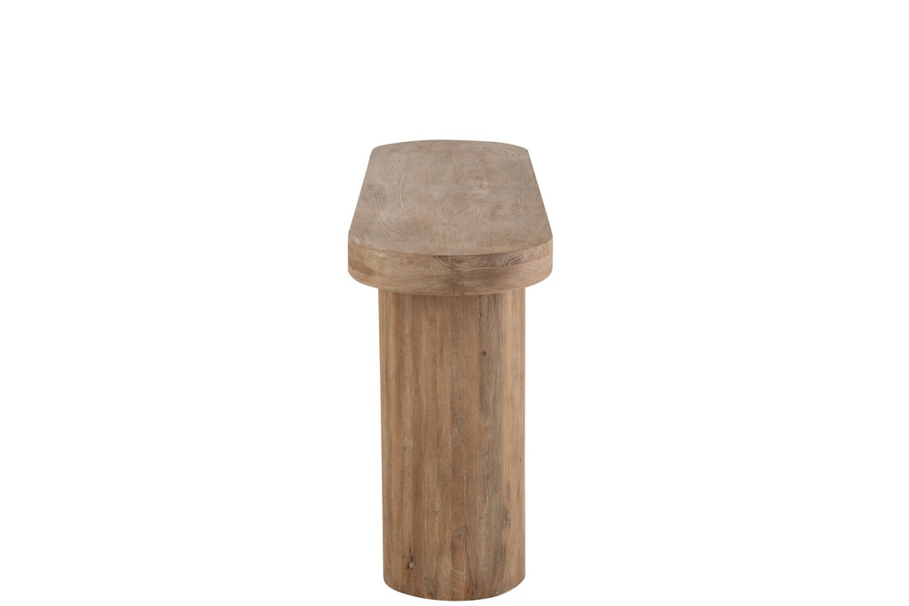 Console - Bois de Manguier Naturel