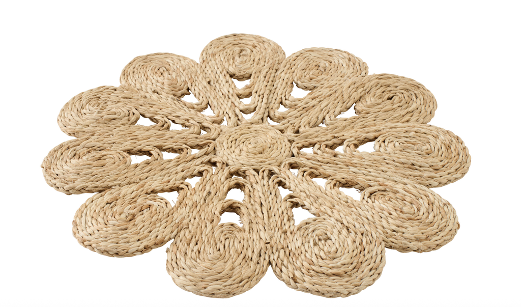 Set de Table en Jute - Fleurs