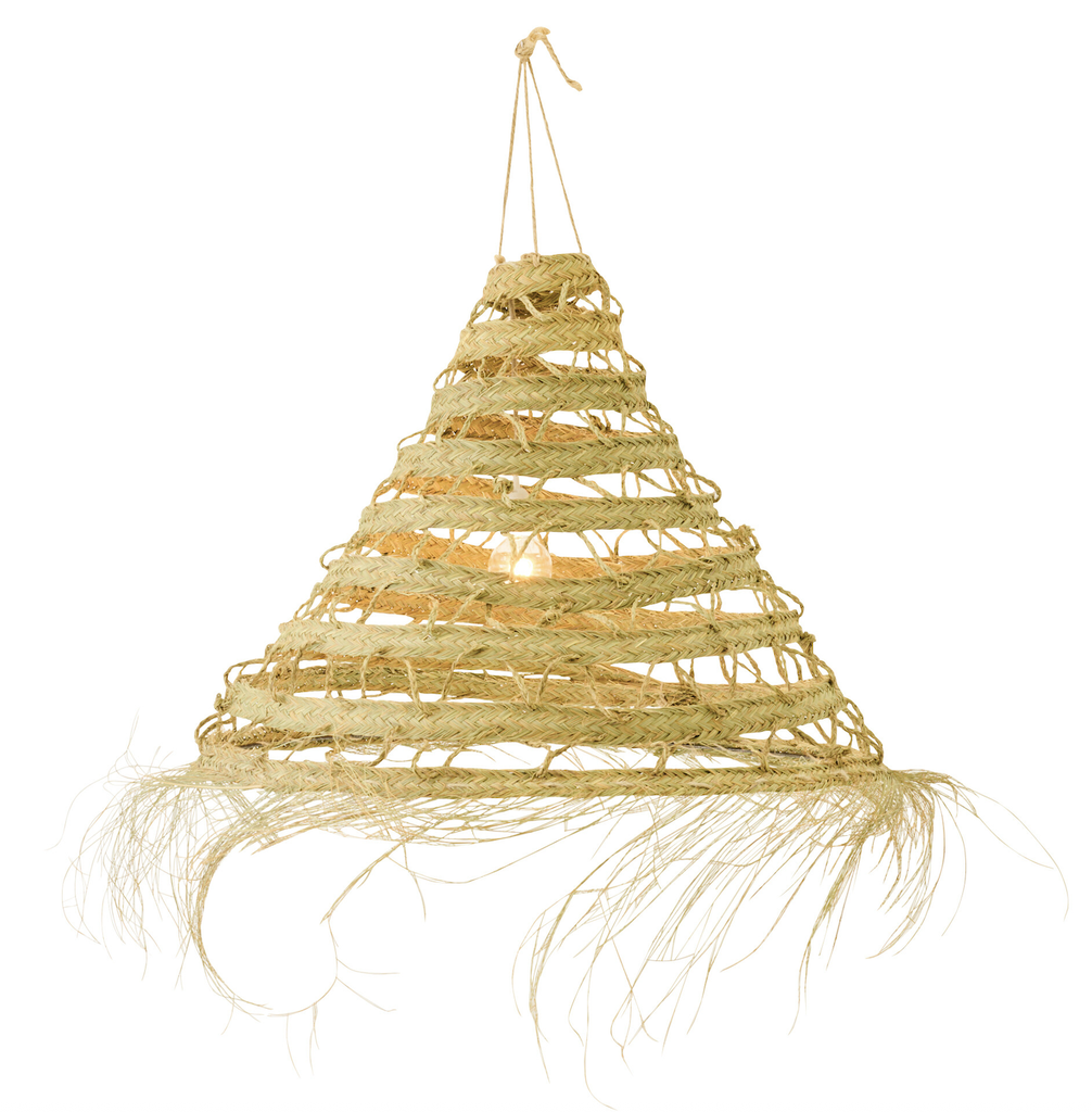 Abat-Jour Tressé - Franges (100cm)