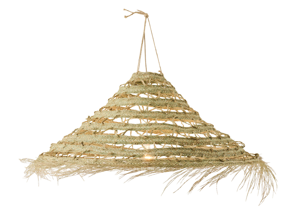 Abat-Jour Tressé - Franges (130cm)