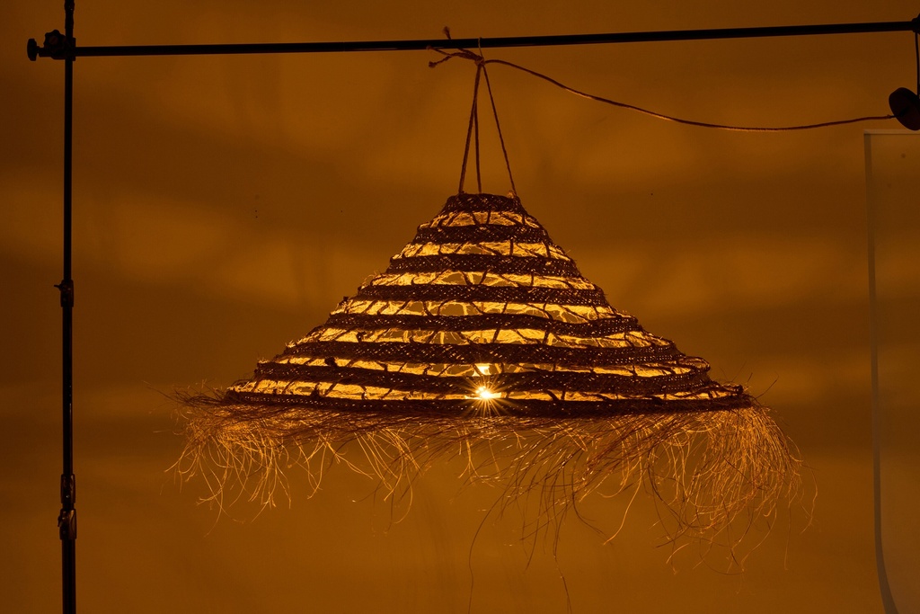 Abat-Jour Tressé - Franges (130cm)