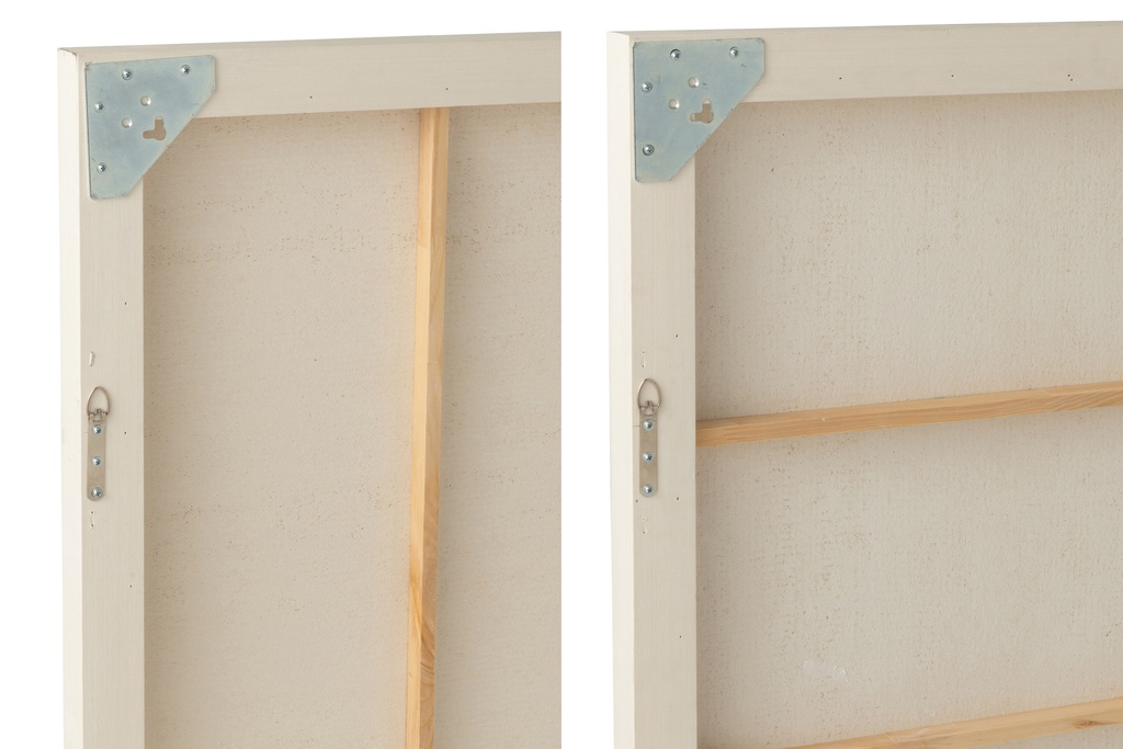 Tableau en Plâtre - Blanc