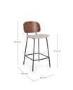Tabouret de Bar - Sienna (beige)