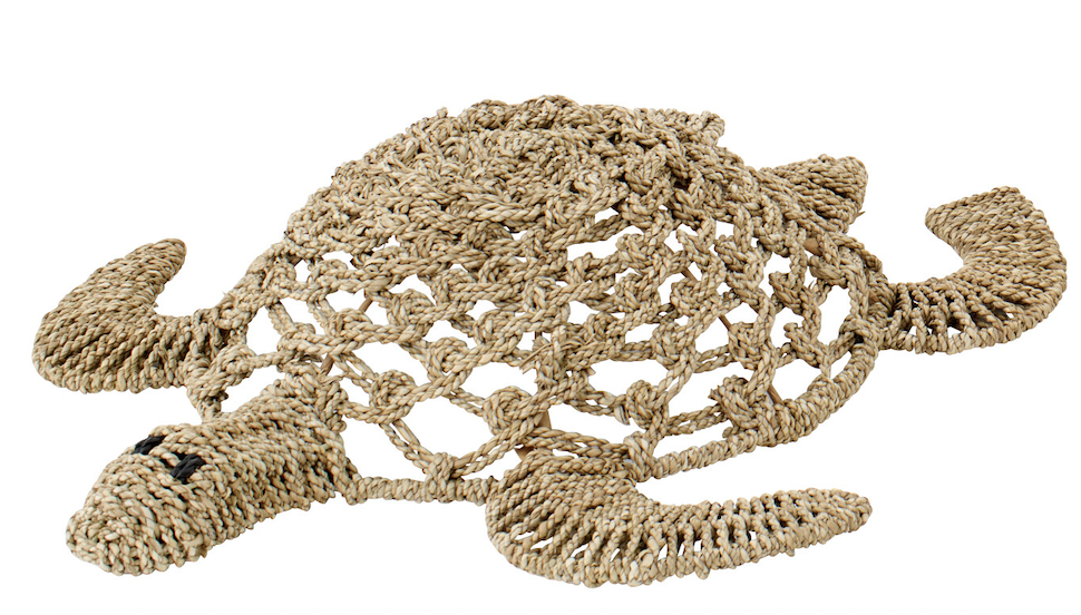 Tortue à Suspendre - Jonc de Mer