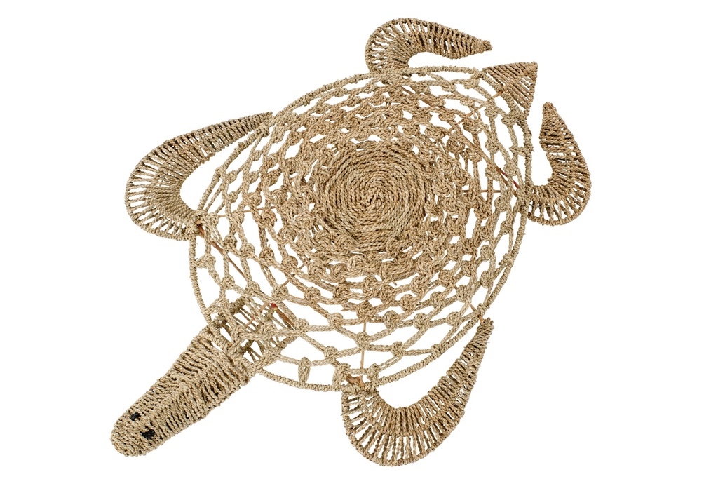 Tortue à Suspendre - Jonc de Mer (grande)