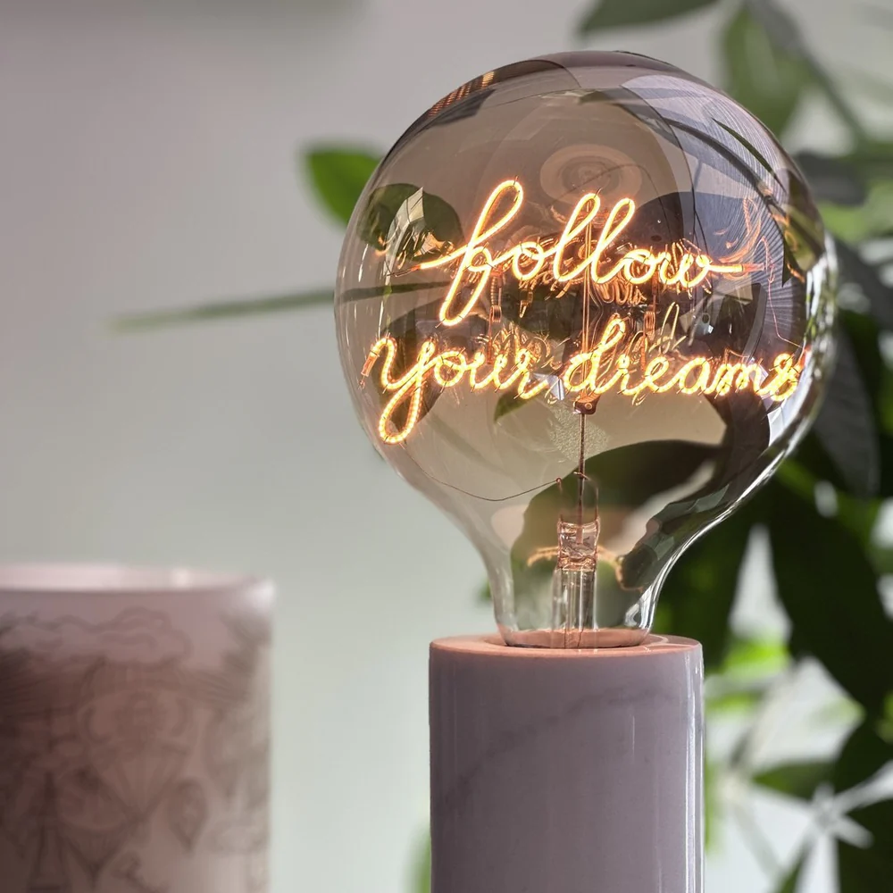 Ampoule Elio - Follow Your Dreams (ambrée)