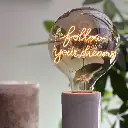 Ampoule Elio - Follow Your Dreams (ambrée)