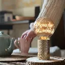 Ampoule Elio - Fly Me To The Moon (ambrée)