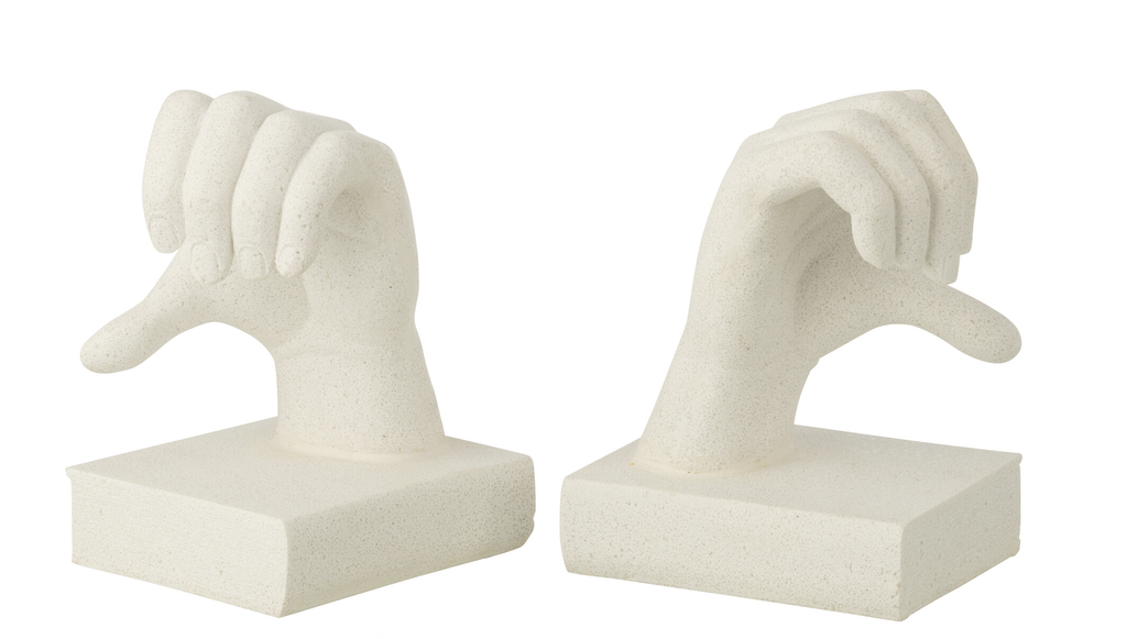 Serre-Livres - Mains Love (duo)