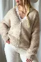 BYPIAS - Cardigan Coziness (beige)