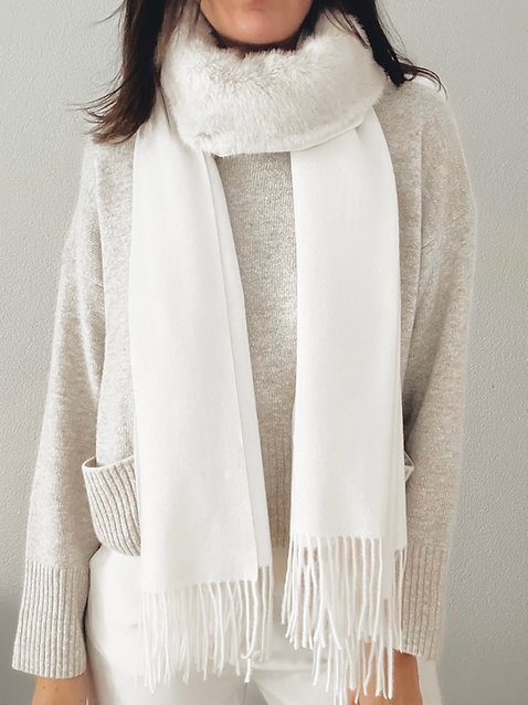 MANIDOU - Écharpe Inuit - Panna