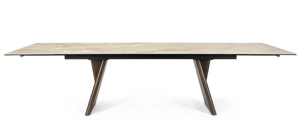 Table Ikkiam en Chêne Onyx (200/300 X 100cm)