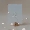 Porte-Carte Rond - Coeur