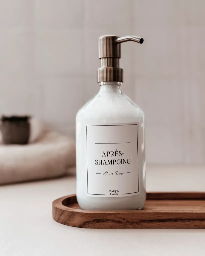 Flacon en Verre - Après-Shampoing