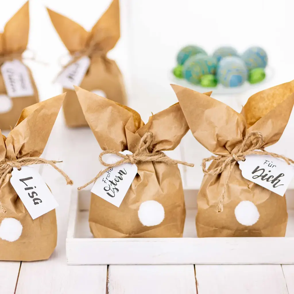 Kit de Pâques - Pochon Kraft