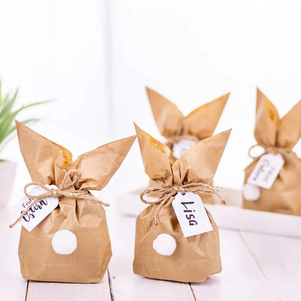 Kit de Pâques - Pochon Kraft