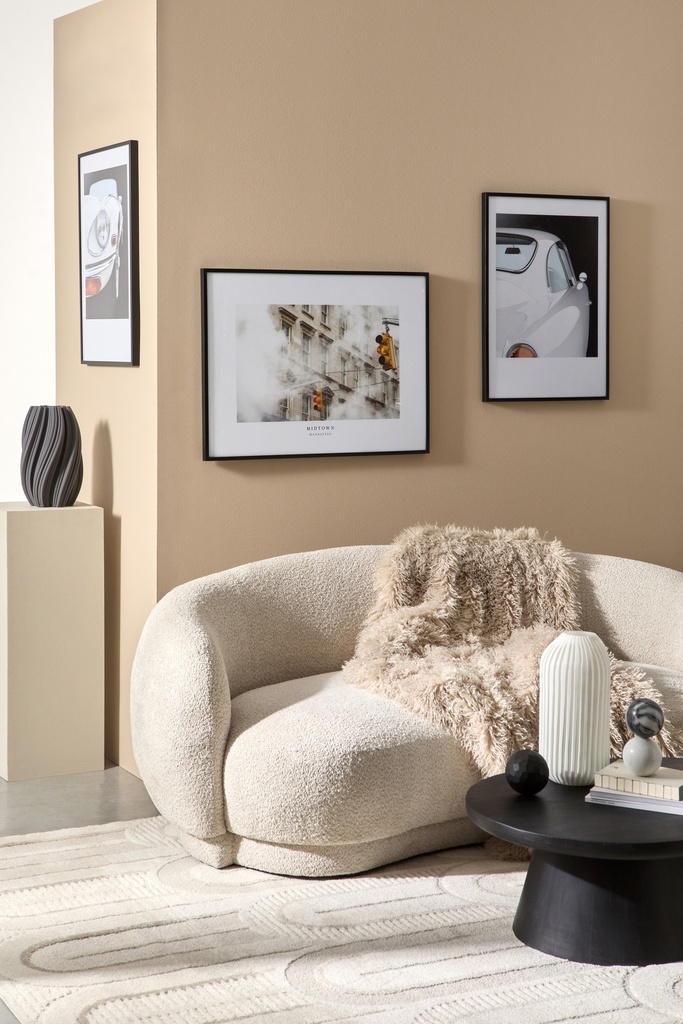 Tapis Crème Gris - Aniz (200x290)