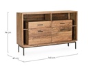 Buffet en Bois LED - Lagnam
