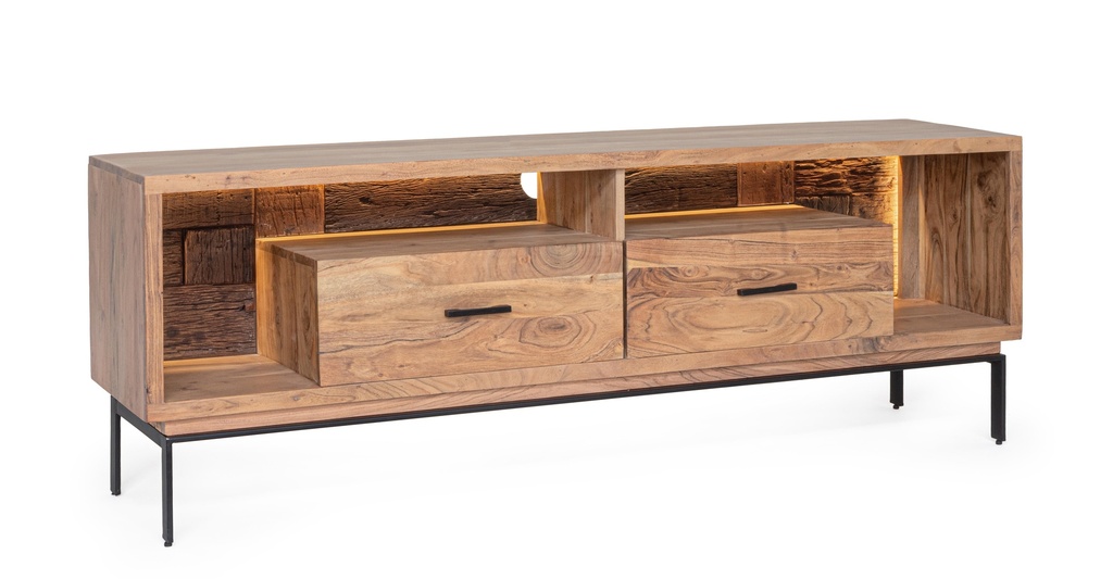 Meuble TV en Bois LED - Lagnam