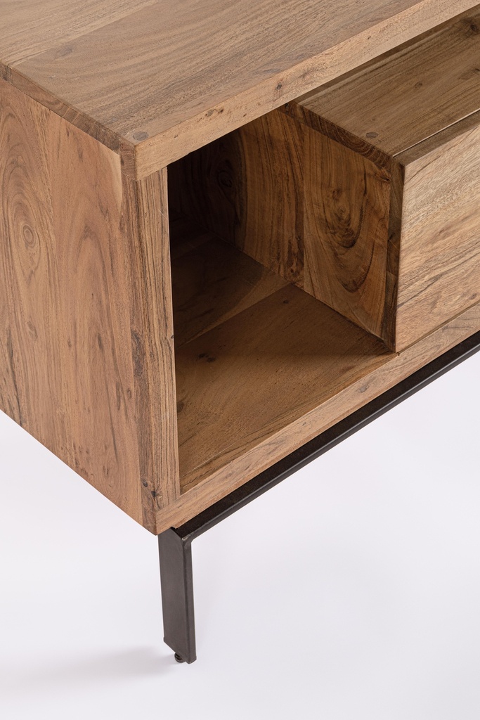 Meuble TV en Bois LED - Lagnam