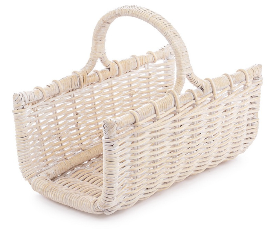 Panier en Rotin - Narra (blanchi)